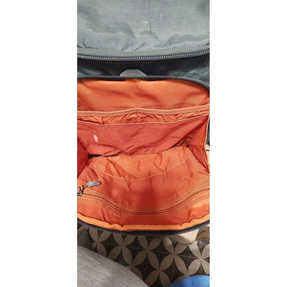Briggs & Riley Gray Ballistic Nylon Cargo Laptop Backpack BP118-25 Travel Bag